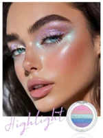 Chameleon Eyeshadow High Gloss Five-Color Pearlescent Fine Shimmering Handaiyan Eyeshadow Makeup Soft Light Eyeshadow - Image 8