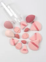 Spring 15 Cans,3 Loose Powder Puffs & 3 Mini Loose Powder Puffs & 3 Mini Makeup Eggs & 3 Mini Air Cushion Puffs, Foundation Mix - Image 12