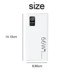 Portable 20000Mah Power Bank Pack Fast Charger 2 USB Battery For Mobile Phone UK - Image 10