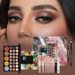 Essential Eye Makeup Set for Beginners Matte&Shimmer Eyeshadow Palette, Mascara, Eyebrow Pencil, Lip Eyeliner,Brush Tool Set Box - Image 85