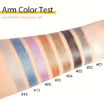 16 Colors Pearlescent Eyeliner, Color Glitter Waterproof Long-Lasting Eye Makeup Non-smudge Eyeliner - Image 9