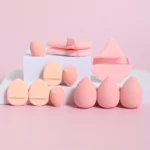 12-Piece All-Purpose Makeup Sponge Set, Made of 3 Loose Powder Puffs, 3 Mini Air Cushion Puffs, 3 Beauty Eggs and 3 Mini Beauty - Image 6