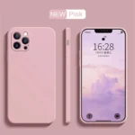 Luxury Liquid Silicone Shockproof Case for iPhone 17 11 12 13 14 15 Pro Max 7 8 15 Plus X XS XR Max Mini Back Soft Cover - Image 30