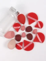 Spring 15 Cans,3 Loose Powder Puffs & 3 Mini Loose Powder Puffs & 3 Mini Makeup Eggs & 3 Mini Air Cushion Puffs, Foundation Mix - Image 30