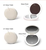 TENGMIR UV Smart Sunscreen Makeup Mirror Sunscreen detection mirror UV mirror sunscreen Testing Portable LED light makeup mirror - Image 19