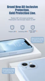 Magnetic Liquid Silicone Phone Case For iPhone 15 14 13 12 11 Pro Max Mini X XR XS 8 Plus SE For Magsafe Wireless Charging Cover - Image 11