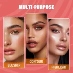 Bronzer Makeup Contour Sticks Cosmetics Contouring for Face Bronzers and Illuminators Matte Shading Palette Powder NYXmakeup - Image 24