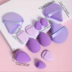 12-Piece All-Purpose Makeup Sponge Set, Made of 3 Loose Powder Puffs, 3 Mini Air Cushion Puffs, 3 Beauty Eggs and 3 Mini Beauty - Image 14