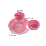 Cute Baby Plates with Dividers Dinner Plates Kids Bowl Tray Tableware Set Infant Feeding Children Divided Dinnerware BPA Free - Image 6