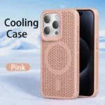 Cooling Heat Dissipation Phone Case For iPhone 17 16 15 14 13 12 11 Pro Max Plus Breathable Hard Back Magnetic Cover For Magsafe - Image 25