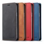 Leather Magnetic Flip Case For iPhone 16 15 14 17 Pro Max Air 16E 13 12 11 XS Max XR SE 8 7 Plus Wallet Card Solt Phone Cover - Image 7