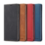 Leather Magnetic Flip Case For iPhone 16 15 14 17 Pro Max Air 16E 13 12 11 XS Max XR SE 8 7 Plus Wallet Card Solt Phone Cover - Image 6