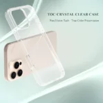 Lereach for iPhone 17/16/15/14/13/12/11/Xs Pro Max/plus/mini/air Phone Case TPU+Acrylic Shockproof Protective Clear Cover - Image 2