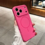 Liquid Silicone Phone Case For Magsafe For iPhone 17 16 15 14 13 Pro Max Air Plus Cases Magnetic Wireless Charging Soft Cover - Image 17