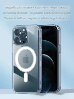 For Magsafe Magnetic Case For Iphone 13 Pro Max Case IPhone 12 Mini Phone Cover Straight Edge 11 Wireless Charging X - Image 7