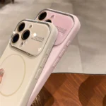 Advanced Liquid Phone Case For iPhone 17 16 14 15 Pro Max Magnetic Charging Glass Lens Protective Cover Silicone Couple Set - Image 4