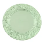 Plates Set Round Plates Reusable Plates Charger Plates 24 Packed Western Dim Sum Plates Silver Green Gold Black - Image 10