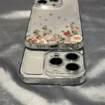 Flower Phone Case For iPhone 16 Pro 13 15 11 12 14 17 Pro Max 16E XR 7 8 SE XS Shockproof Transparent Cover Silicone Soft Fundas - Image 10