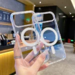 Transparent Original Magnetic Magsafe Phone Case for iPhone 17 Air 16 Pro Max 15 14 13 12 11 Boxed Shockproof Protective Cover - Image 4