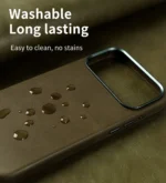 Retro Magnetic Leather Phone Case For iPhone 17 Pro Max 17Pro 17 16 16Pro for Magsafe Real Leather Cover Fundal Back Shell Capa - Image 6