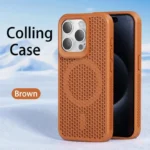 Cooling Heat Dissipation Phone Case For iPhone 17 16 15 14 13 12 11 Pro Max Plus Breathable Hard Back Magnetic Cover For Magsafe - Image 26
