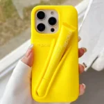 Rhode No Lip Gloss Case for IPhone 17 ProMax Air 11 12 13 14 15 16 Pro Max Plus Lemontini Espresso Ribbon Toast Rose Phone Cover - Image 6