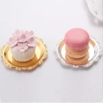 Silver Golden Iron Tray Glossy Plate for Decoration Ornaments Buffet Fruit Cake Party Supplies Dessert Sundries Storage Plates - Image 6