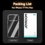 Joyroom Case For iPhone 17 16 Pro Max Case Crystal Transparent PC Anti-Yellow Lens Protection Cover For iPhone 17 Pro Max Case - Image 6