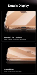 Joyroom Case For iPhone 17 16 Pro Max Case Crystal Transparent PC Anti-Yellow Lens Protection Cover For iPhone 17 Pro Max Case - Image 21