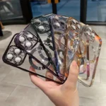 Luxury Magnetic Plating Clear Case For Magsafe Wireless Charging iPhone 11 12 13 14 15 16 17 Pro Max Air Plus Shockproof Cover - Image 3
