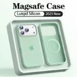 Original Liquid Silicone Magsafe Case for iPhone 17 13 15 16 14 Pro Max Wireless Charging For 17Pro 16 12 15 Magnetic Soft Cover - Image 7