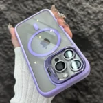 Luxury Magnetic Shockproof Phone Case For iPhone 16 15 14 13 12 11 Pro Max Plus Funda Stand Glass Lens Protection Back Cover - Image 23