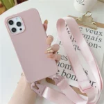 Crossbody Necklace Strap Lanyard Matte Silicone Case For iPhone 17 16 15 14 Pro Max 11 12 13 XR X XS 8 Plus SE Shockproof Cover - Image 15
