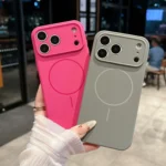 Liquid Silicone Phone Case For Magsafe For iPhone 17 16 15 14 13 Pro Max Air Plus Cases Magnetic Wireless Charging Soft Cover - Image 8