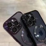 Luxury Magnetic Plating Clear Case For Magsafe Wireless Charging iPhone 11 12 13 14 15 16 17 Pro Max Air Plus Shockproof Cover - Image 13