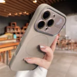 Advanced Liquid Phone Case For iPhone 17 16 14 15 Pro Max Magnetic Charging Glass Lens Protective Cover Silicone Couple Set - Image 7