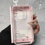 Luxury Candy Color Frame Clear Back Phone Case For iPhone 17 16 15 14 13 12 Pro Max 11 16PLUS 17 Acrylic Shockproof Bumper Cover - Image 10