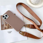 Crossbody Necklace Strap Lanyard Matte Silicone Case For iPhone 17 16 15 14 Pro Max 11 12 13 XR X XS 8 Plus SE Shockproof Cover - Image 18