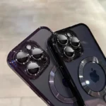 Luxury Magnetic Plating Clear Case For Magsafe Wireless Charging iPhone 11 12 13 14 15 16 17 Pro Max Air Plus Shockproof Cover - Image 5