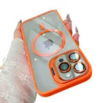 Luxury Magnetic Shockproof Phone Case For iPhone 16 15 14 13 12 11 Pro Max Plus Funda Stand Glass Lens Protection Back Cover - Image 2