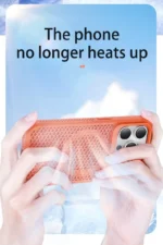 Cooling Heat Dissipation Phone Case For iPhone 17 16 15 14 13 12 11 Pro Max Plus Breathable Hard Back Magnetic Cover For Magsafe - Image 10