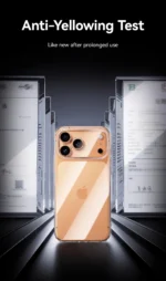 Joyroom Case For iPhone 17 16 Pro Max Case Crystal Transparent PC Anti-Yellow Lens Protection Cover For iPhone 17 Pro Max Case - Image 15