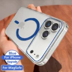 Original Transparent Phone Case For iPhone 16 17 15 14 13 Pro Max Plus Air 16e Clear For Magsafe Magnetic Wireless Cover funda - Image 10