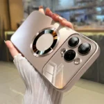 Luxury Glass Camera For Magesafe Magnetic Wireless Charge Case For iPhone 11 12 13 14 15 16 17 Pro Max Air Plus Shockproof Cover - Image 7