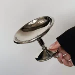 Stainless Steel Dessert Plate Cake Tray Ice Cream Cup Tall Cup High Tea Snack Pudding Fruit Dish Cute Plates Table Decoration - Image 4