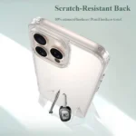 Lereach for iPhone 17/16/15/14/13/12/11/Xs Pro Max/plus/mini/air Phone Case TPU+Acrylic Shockproof Protective Clear Cover - Image 9