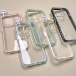 Luxury Candy Color Frame Clear Back Phone Case For iPhone 17 16 15 14 13 12 Pro Max 11 16PLUS 17 Acrylic Shockproof Bumper Cover - Image 8
