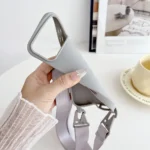 Crossbody Necklace Strap Lanyard Matte Silicone Case For iPhone 17 16 15 14 Pro Max 11 12 13 XR X XS 8 Plus SE Shockproof Cover - Image 4