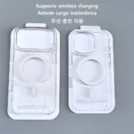 Original For MagSafe Clear Phone Case For iPhone 17 Pro Max / 17 Air For Magnetic Wireless Charging With Touch Camera Button - Image 5