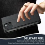 For iPhone 16 15 11 17 Pro Max Case Leather Wallet Flip Cover For iPhone 13 12 Mini Phone Case For iPhone 14 7 8 Plus XS XR case - Image 19